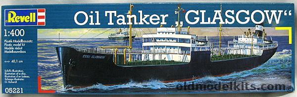 Revell 1/400 Esso Oil Tanker Glasgow - (T2 Tanker JL Hanna), 05221 plastic model kit